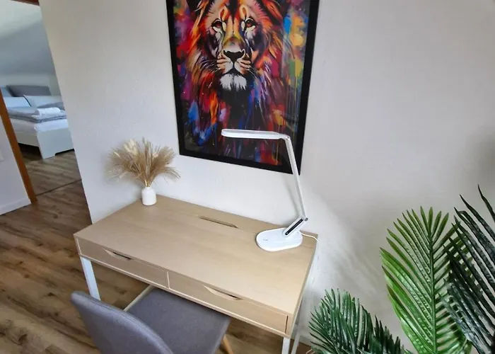 شقة Allergruen, Balkon Mit Blick In *